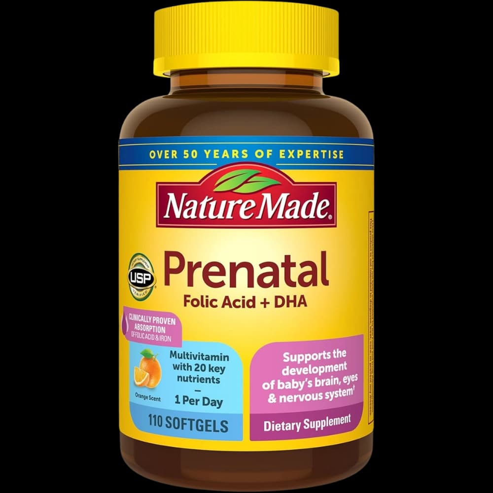 Prenatal Multivitamin softgels bottle front view