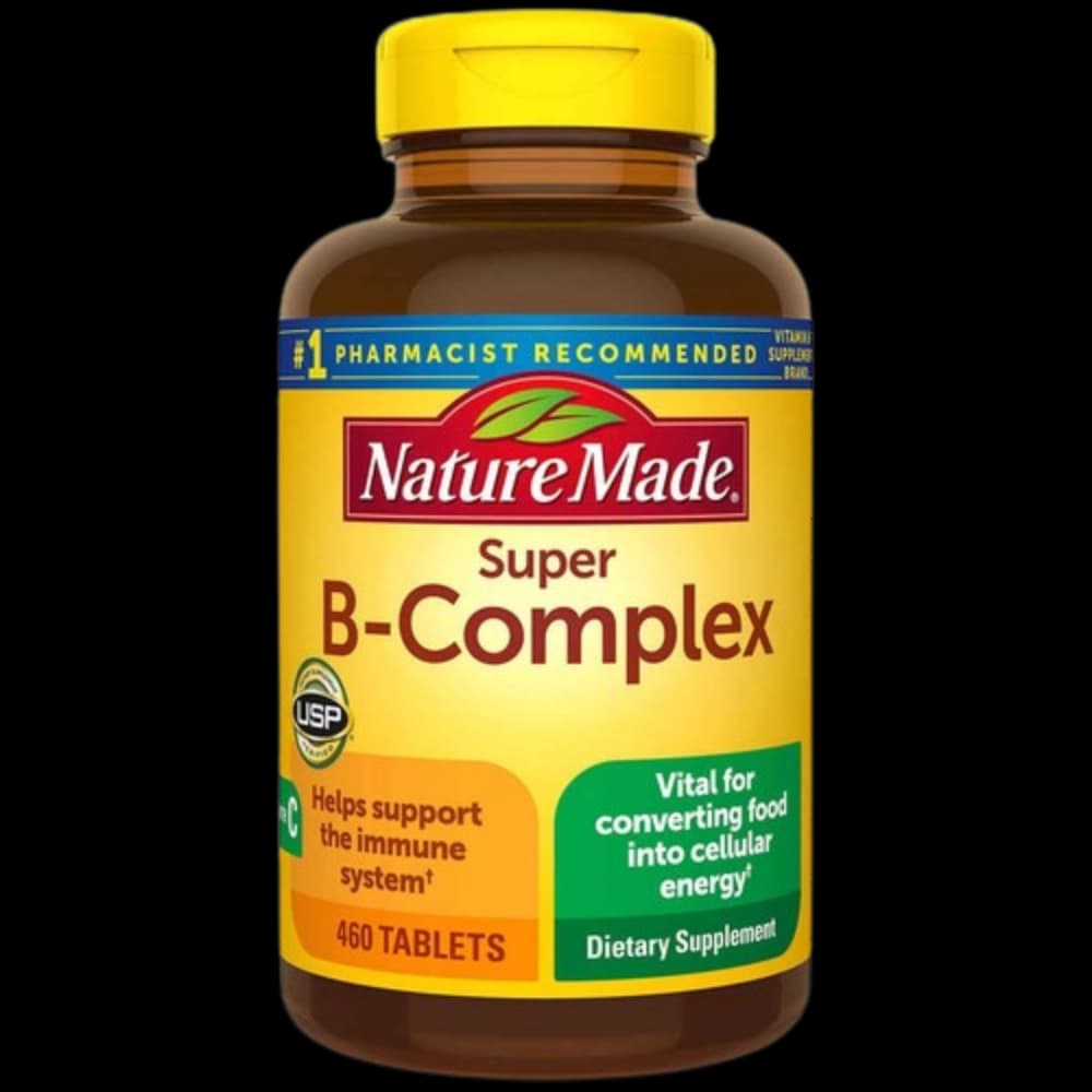 Vitamin B Complex bottle front view