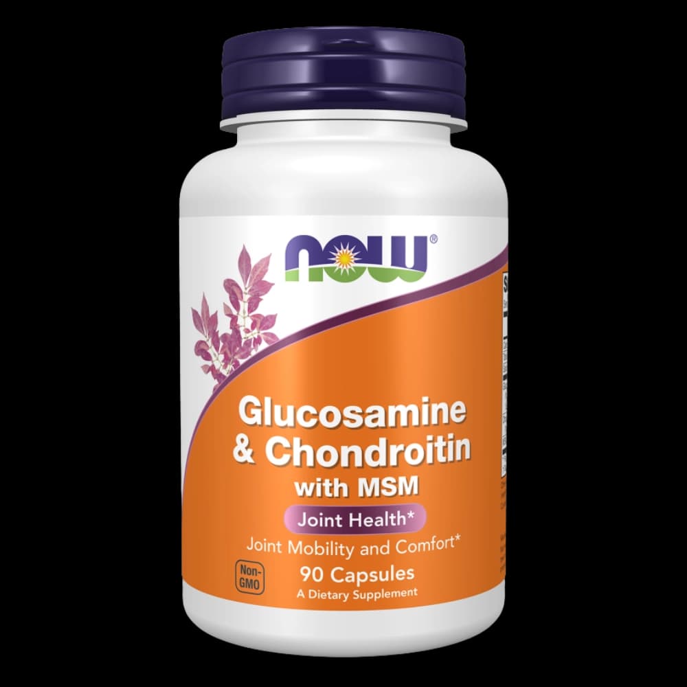 Glucosamine Chondroitin MSM capsules bottle front view