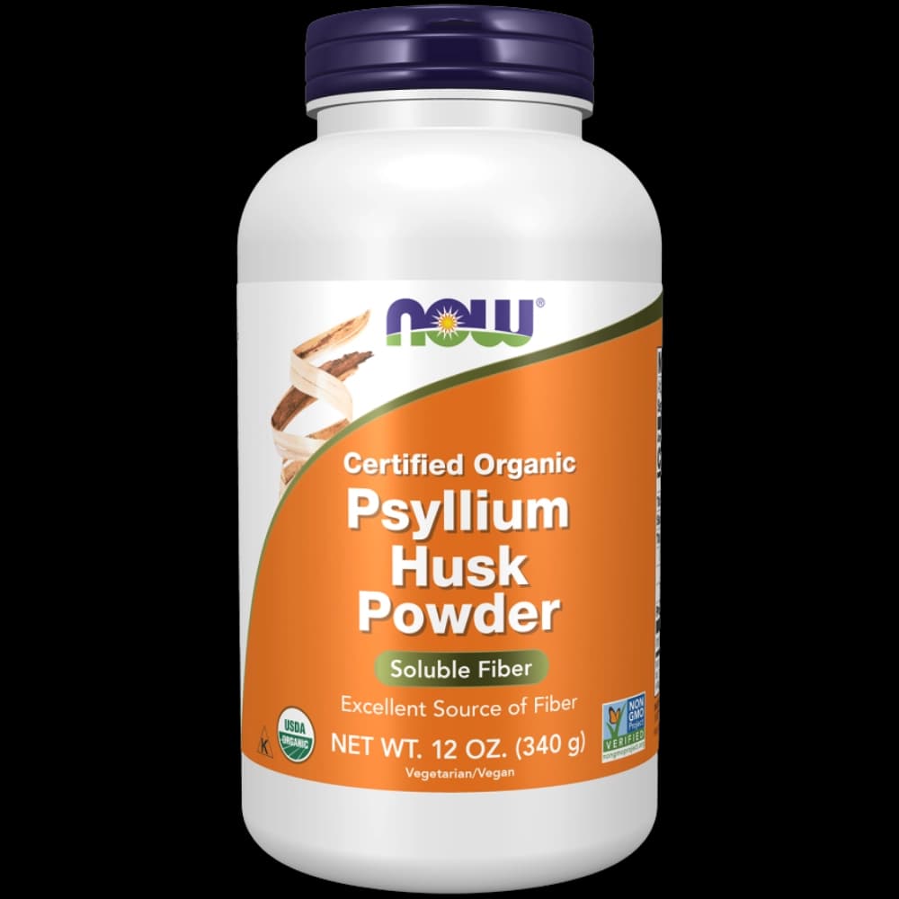 Psyllium Husk Powder container front view