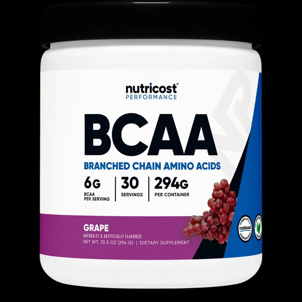 BCAA Powder 2:1:1 tub front view